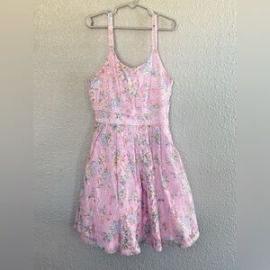 NWT KnitWorks Lace Overlay Dress Size 10